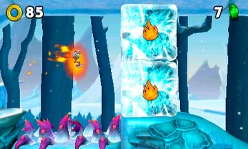 Captura de pantalla - Sonic Boom: Fuego y Hielo (3DS)