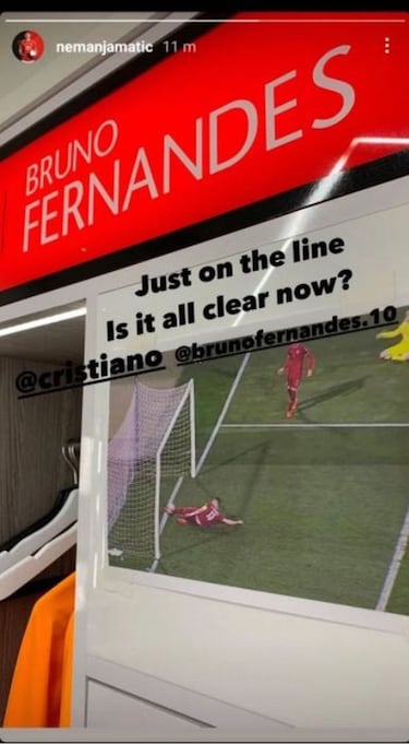 El vacile de Matic que enciende a Bruno Fernandes y Cristiano