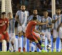 Eliminatorias: Argentina - Chile en imágenes