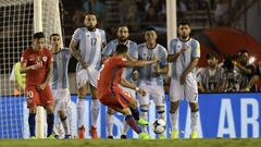 Eliminatorias: Argentina - Chile en imágenes