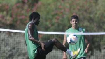 Entrenamiento del Betis.