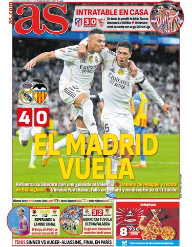 Las portadas de AS de noviembre