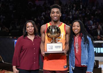 Donovan Mitchell, campeón del concurso de mates 2018 de la NBA.