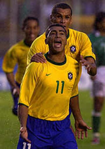 <b>GOLEADOR.</b> La selección brasileña necesita un delantero que marque goles, "y yo los meto", ha afirmado Romario.