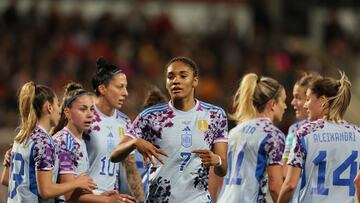 05/04/24  PARTIDO FUTBOL FEMENINO 
CLASIFICACION EUROCOPA 2025 LIGA A GRUPO 2 
ESTADIO DEN DREEF
BELGICA - SELECCION ESPAÑOLA ESPAÑA 
SALMA PARALLUELO ALEGRIA GOL