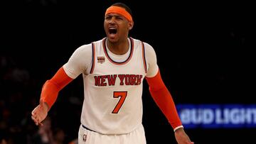 Los Knicks barajaron recuperar a Carmelo Anthony este verano