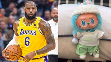 LeBron James sigue los pasos de Rodrigo De Paul y comparte su Labubu personalizado