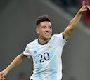 Ezequiel Barco es baja de la selección argentina
