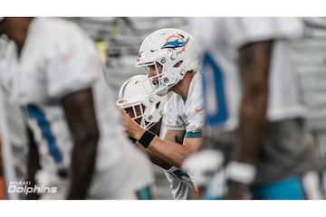 Así regresó Ryan Tannehill a los entrenamientos