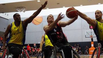 Un instante de la final