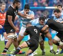 Ajustada derrota de Los Pumas