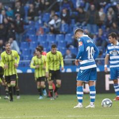 1x1 del Deportivo: Somma falla y Koné baja los brazos