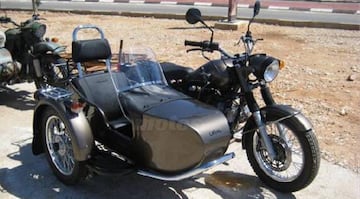 Un todoterreno de tres ruedas con aut¨¦ntico aire vintage.