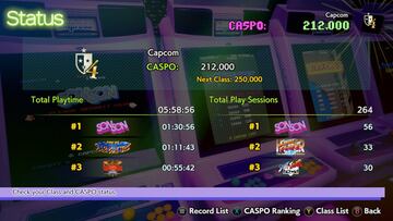 Im¨¢genes de Capcom Arcade 2nd Stadium