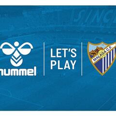 El Málaga hace oficial el cambio de Nike a Hummel