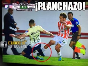 Necaxa y América empataron y desataron el enojo de los memes