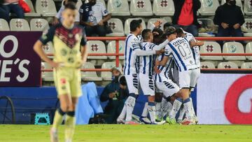 Pachuca, el equipo que m&aacute;s goles le ha anotado al Am&eacute;rica de Santiago Solari