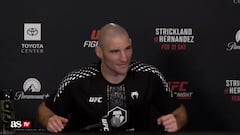 Sean Strickland loses it after UFC cuts his mic mid-press conference