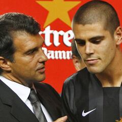 Valdés rompe con Laporta