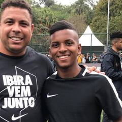 Rodrygo ilusiona como Vinicius