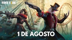 Códigos Free Fire de hoy 1 de agosto de 2021; todas las recompensas gratis