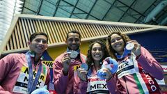 Quinta medalla para México en los Mundiales de World Aquatics