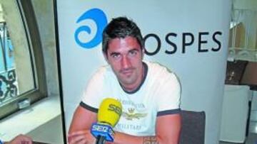 <b>VALIENTE. </b>Dani Bautista estuvo ayer en el Hospes Amérigo.