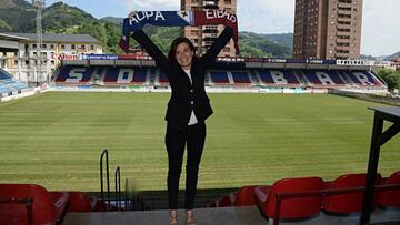 Amaia Gorostiza, presidenta del Eibar.