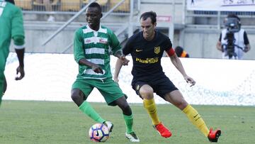 13/08/16 TORNEO TROFEO CARRANZA 
 PARTIDO ATLETICO DE MADRID  -  NIGERIA
 GODIN