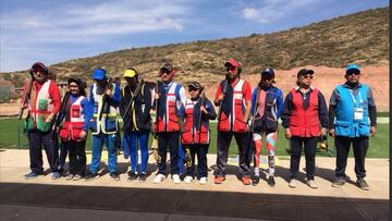 Pamela Salman y Claudio Vergara ganaron la competencia de Trap Mixto que se desarrolló en Cochabamba. El podio lo completaron Brasil y Colombia. 