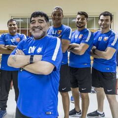 Maradona se confiesa para AS: Messi, Cristiano, Mbappé...