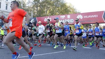 La Maratón de Madrid 2016.