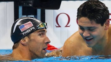 Phelps logr車 la plata compartida en su 迆ltima carrera individual