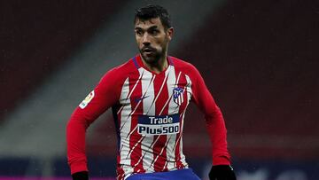 Augusto Fern&aacute;ndez cuando estaba en el Atl&eacute;tico, sobre cuya salida habl&oacute;. 