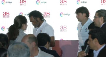 El evento de AS México fue engalanado por Fernando Morientes, Fernando Sanz, Christian Karembeu y Gaizka Mendieta.