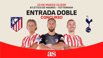 Gana entradas para el partido del Atlético de Madrid con el Tottenham