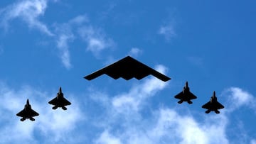 A mixture of agile jets and bomber planes are set to fly over the Levi’s Stadium ahead of Super Bowl LX.