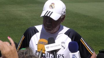 Carlo Ancelotti probará un sistema nuevo durante la gira del Real Madrid por Estados Unidos