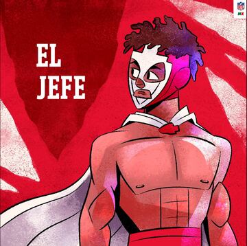 Así se ven los 32 equipos al estilo de la lucha libre mexicana