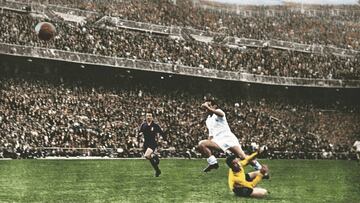 Gento superó a Sarti para establecer el 2-0 y daba la Segunda Copa de Europa al Madrid.