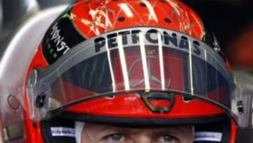 <b>FIDELIDAD. </b>Schumacher siempre se muestra cercano a Ferrari.