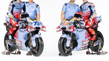 Marc y Álex Márquez con los colores de Gresini.