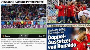 Portadas de periódico.