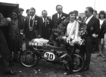 El GP de Yugoslavia pon¨ªa punto final al Mundial de motociclismo de 1969 y a su vez supon¨ªa el inicio del reinado de ?ngel Nieto, el piloto m¨¢s laureado del motociclismo espa?ol. Con dos triunfos en la competici¨®n (Alemania y Ulster) logr¨® con su Derbi el t¨ªtulo de 50cc.