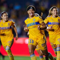 Tigres Femenil derrotó a Atlético San Luis en la jornada 5