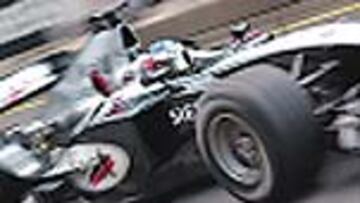 Un monoplaza de McLaren.