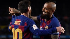 La posición de emergencia que ocuparía Vidal en el Barça