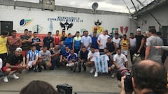 Los All Blacks visitaron un penal e hicieron el haka con los presos