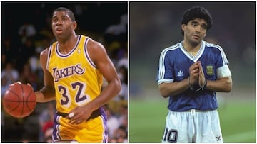 Magic, Maradona y otros atletas que inspiraron canciones