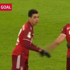 Que se entere el mundo con goles así: Musiala va para crack